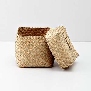 Cestas de Mimbre de Pasto Marino, Envío Rápido, Cajas Tejidas de Pasto Marino, Contenedor de Paja Natural - Product Image 6