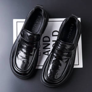 Chaussures décontractées pour hommes, fabriquées à la main, adaptées aux occasions professionnelles ou formelles, en cuir véritable, confortables à porter. - Product Image 2