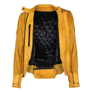 ผู้ผลิตมืออาชีพ แจ็คเก็ตหนังผู้ชายสไตล์ล่าสุด แขนยาว ดีไซน์โดดเด่น แจ็คเก็ตหนังผู้ชาย - Product Image 4