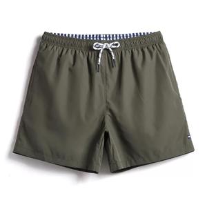 Short de bain de gym pour hommes au design personnalisé en gros élégant motif floral court à carreaux grande taille caractéristique prix d'usine Bangladesh - Product Image 4