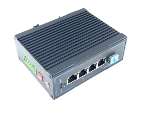 गैर-प्रबंधित औद्योगिक स्विच 4*10/100/1000be-t ईथरनेट पोर्ट समर्थन पो 1 * 1000be-x - Product Image 2