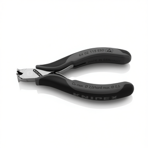 คีมตัดปลายสายไฟ Knipex Electronics หัวขัดเงา พร้อมด้ามจับหลายส่วนประกอบ ป้องกันไฟฟ้าสถิต - Product Image 2