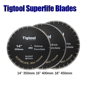 14 inç/350 mm Seramik Sessiz Bıçak Süper Hızlı 3,6 m/dak İzsiz Kesim 45 °   Gönye Kesme Aleti - Product Image 6