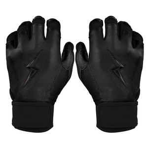 Guantes de bateo de béisbol y softbol de cuero digital profesional Unisex puño largo piel de cabra suave y cómodo - Product Image 1