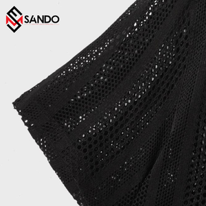 บริการ OEM เสื้อเชิ้ตผ้ากว้างขนาดบวกของผู้ชายคอวีพร้อมกระดุมสามแถวปิดผ้าไหมล้าง / ผ้าฝ้ายบริการ OEM - Product Image 2