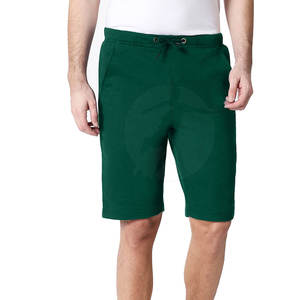 Pantalones cortos para correr para hombre último diseño patrón sólido precio al por mayor ropa de fitness personalizada hecha de algodón - Product Image 1