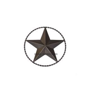 Producto de Venta caliente adornos de estrella de granero de estaño galvanizado para árbol de Navidad decoración de Navidad de gama alta estrella colgante para colgar - Product Image 1