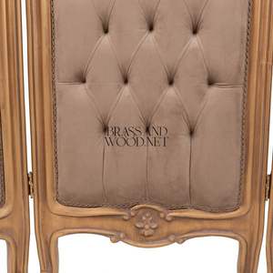 Paravent Classique Luxueux Tapissé - Product Image 5