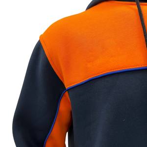 เสื้อฮู้ดผ้าฟลีซแบบสวมหัวสำหรับผู้ชายผ้าคอตตอน100% พิมพ์ลายฤดูหนาว - Product Image 3