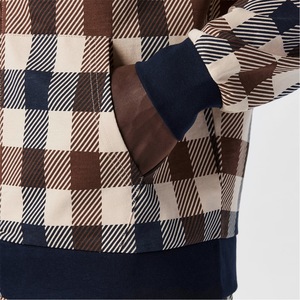 Sudadera con capucha de gran tamaño con hombros caídos OEM para hombre Sudadera con capucha de color sólido con bolsillos delanteros Sudadera con cremallera completa hecha en Pakistán - Product Image 5