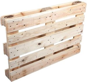 Vente en gros de meilleure palette en bois EPAL Euro simple face entrée en bois de pin 4 voies disponible à la vente - Product Image 1