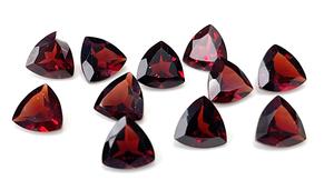 Granate Natural Trillón Facetado 10mm-Granate Rojo Suelto Calidad Superior - Product Image 2