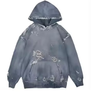 Capucha desgastada estilo 100% algodón Pakistán hecho sudaderas con capucha para hombres cómodo básico todos los colores gran oferta invierno esencial liso teñido - Product Image 1