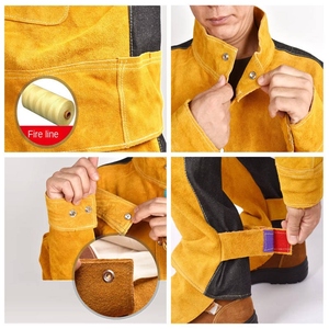 Factory Direct Custom Wholesale Premium Quality Breathable <b>Welding</b> Safety Suit Industrial Protective Work Wear <b>Clothing</b> OEM/ODM - Product Image 5