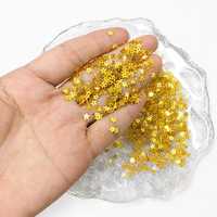 Confettis en PVC en forme d'étoiles dorées de 4 mm en vrac pour fêtes, décorations de vacances, artisanat fait main, résistants à l'abrasion, marque JM