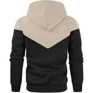 Moda de hombre Street Wear Pullover Hoodie alta calidad 100% algodón liso teñido personalizado totalmente para la temporada de otoño - Product Image 5