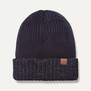 Bonnet tricoté promotionnel personnalisé à broder, bonnet d'hiver pour le ski, bonnet de sport côtelé à revers, vente chaude - Product Image 3