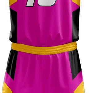 Maillots de basket-ball personnalisés pour les équipes, séchage rapide, design professionnel, uniformes de basket-ball athlétiques sans manches - Product Image 5