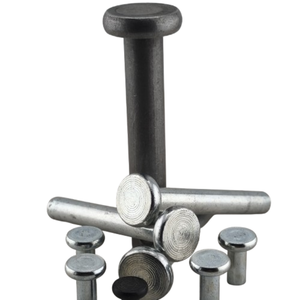 รีเวทหัวแบนแบบมาตรฐาน สแตนเลส A2 304 ขนาดเส้นผ่านศูนย์กลาง 10 มม. ความยาว 5 มม. ผิวแบบดิบ สำหรับงานเชื่อมโลหะ - Product Image 3
