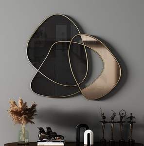 Arte de pared de Metal altamente duradero, adornos de Metal de hierro Rectangular para el hogar, pájaro volador, diseño creativo, colgante de pared para sala de estar - Product Image 5