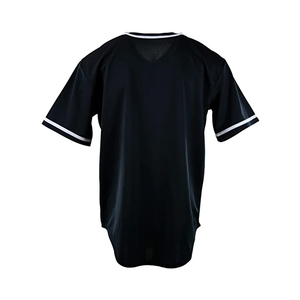 เสื้อเบสบอลคอวีแบบแห้งเร็วผ้าโพลีเอสเตอร์ระบายอากาศได้ดี100% โลโก้ตามสั่งสำหรับผู้ใหญ่ - Product Image 5