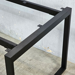 Patas de Escritorio Rectangulares de Metal de Estilo Industrial Minimalista, 180x80cm, Requiere Ensamblaje, para Mesas de Comedor de Hospital, Patas para Muebles - Product Image 4