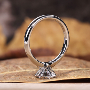 Anillo de Compromiso con Diamante Cultivado en Laboratorio de 1.12CT, EVS1, Solitario, 6 Puntas, Regalo de Aniversario, Diamantes Sueltos - Product Image 2