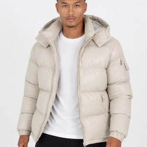 Chaqueta acolchada personalizada para hombre, abrigo térmico aislante, impermeable, transpirable y cortavientos para uso en exteriores en invierno. - Product Image 1