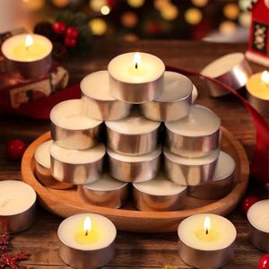 50pcs/set Viplight Soy Wax Birthday Party <b>Supplies</b> Wedding <b>Cake</b> Candles Safe Flames Dessert <b>Decoration</b> Colorful Multicolor 6 - Product Image 1