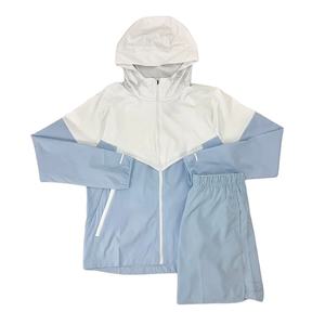 Custom 2025 Ropa de invierno para hombre Windbreaker Chándal Conjunto corto Chaqueta con cremallera Jogger con opción de talla grande Hecho de poliéster - Product Image 2