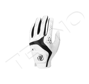 Servicio Genuine Split Cow Leather Golf Guantes Adultos Custom Logo Print Cabretta Leather Golf Guantes Para Unisex - Product Image 1