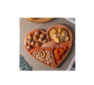 Plato de servicio de madera de diseño maravilloso para bodas y eventos Use plato de servicio de chocolates a bajo precio - Product Image 3