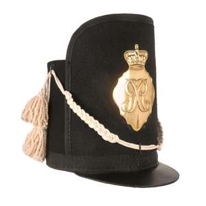 Chapeaux Shako de Marche Napoléonienne Français Personnalisés en Gros, Imperméables, en Cuir de Vache, pour Défilés et Reconstitutions Historiques - Product Image 1