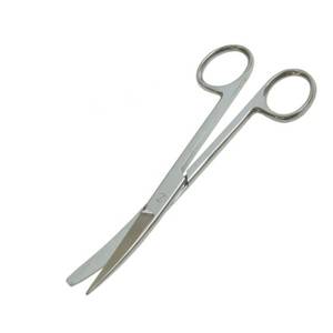 กรรไกรผ่าตัดมืออาชีพ กรรไกรผ่าตัดทางการแพทย์ ตัดได้อย่างแม่นยำสำหรับการผ่าตัดและขั้นตอนทางคลินิก กรรไกรผ่าตัดแบบโค้ง - Product Image 4