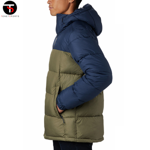 Veste matelassée pour hommes de la meilleure qualité du fabricant OEM, manches longues, polyester et nylon, dernier modèle-enduit, tailles 4XL et 3XL - Product Image 3