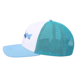 High Quality 6 Panel 3D Embroidery <b>Flat</b> Brim Mesh Trucker Hat Canvas Fitted Snapback <b>Caps</b> for <b>Men</b> In Solid Colors Sports Ca - Product Image 2
