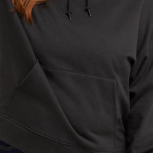 Sudadera con capucha para mujer, Jersey térmico, ropa de calle informal, figuras de hombro caído, sudaderas con capucha transpirables ecológicas de punto - Product Image 3