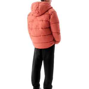 Chaquetas Acolchadas Personalizadas de Alta Calidad para Hombre, Chaquetas de Invierno con Capucha, Delgadas, Transpirables, Impermeables y Resistentes al Viento - Product Image 2