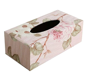 Enamel Printed Wooden <b>Facial</b> <b>Tissue</b> Box Customized Size and Shapes Wholesale Supplier Natural Wood <b>Tissue</b> Napkin Box - Product Image 3