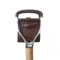 Parapluie intelligent pliable en aluminium et cuir de haute qualité, design léger, taille/couleur personnalisables, pour la maison et l'extérieur