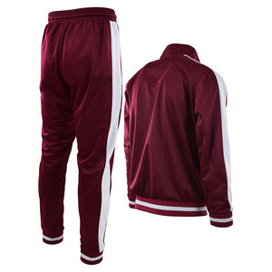 Mode personnalisée OEM, survêtement de gym ajusté imprimé pour hommes, vêtements de sport pour hommes, vêtements de sueur, survêtement de sport vierge en deux pièces pour hommes - Product Image 5