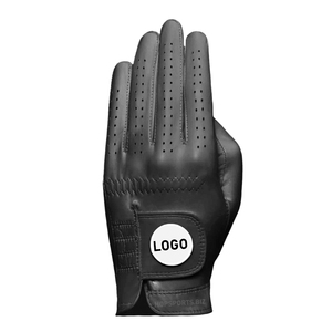 Gants de golf en cuir de cabretta de qualité supérieure avec logo personnalisé, gants de golf en cuir de mouton pour hommes - Product Image 4