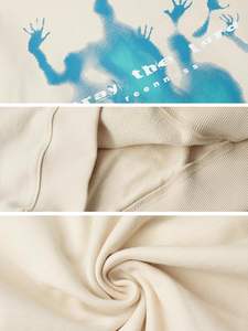 เสื้อฮู้ดสวมหัวโอเวอร์ไซส์ตลกๆสำหรับผู้ชายเสื้อฮู้ดแบบซับลิเมชันมี2025 - Product Image 6