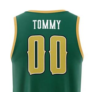 Maillots de basket-ball sans manches en polyester 100% respirant de haute qualité - Uniformes d'équipe entièrement personnalisables pour les clubs sportifs - Product Image 3