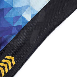 Uniformes de equipo de ciclismo para hombres personalizados de último diseño de fabricante profesional, conjuntos transpirables de LICRA/poliéster de alta calidad - Product Image 4