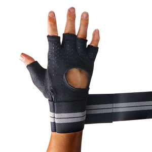 Gants de fitness en cuir respirants demi-doigts antidérapants pour hommes et femmes pour l'haltérophilie Top Seller Sports Gym Workout Gloves - Product Image 5