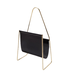 Ferme montage mural porte-revues support peu encombrant pour magazines fil métallique maison stockage organisateur support de rangement - Product Image 1