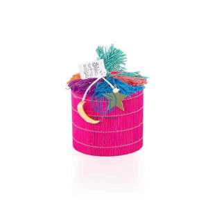 Eid Mubarak Gergean Adorable caja de regalo de almacenamiento de bambú para niños Festival de Ramadán caja hecha a mano con accesorios de decoración coloridos - Product Image 2