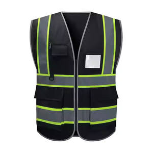 Gilet réfléchissant, gilet de sécurité, veste à bandes, sécurité personnelle, construction, haute visibilité, gilet de sécurité de travail - Product Image 2
