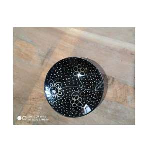 สดฮอร์นเสิร์ฟชามตกแต่งบ้านในร่มธรรมชาติตกแต่งและสีตกแต่งชาม - Product Image 4